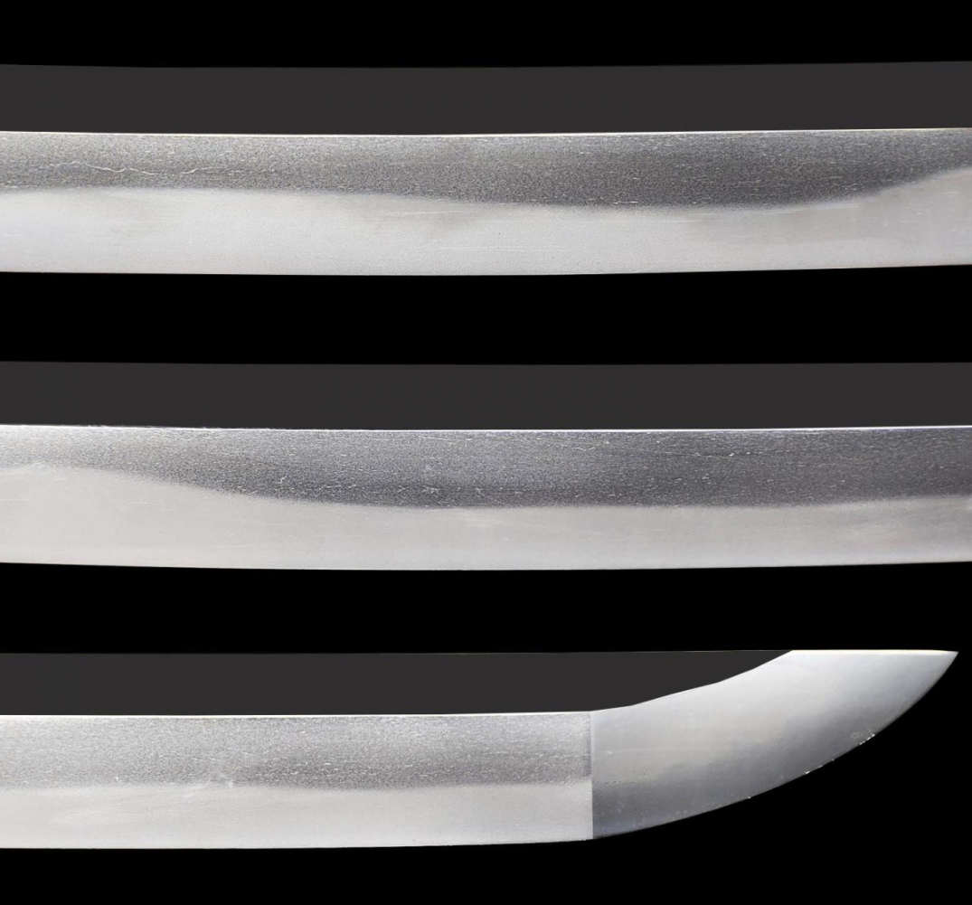 Japanese Sword Katana Shirasaya Enshū-jū Isobe Ikkansai Mitsuhiro 29.68 in4