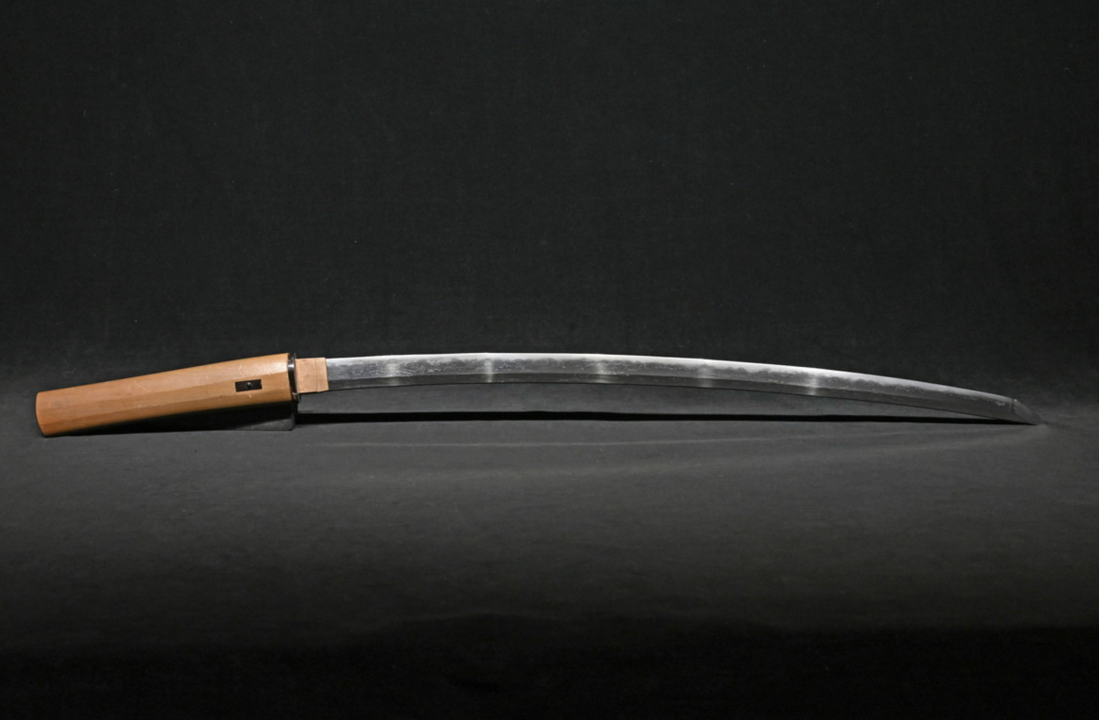 Japanese Sword Antique Katana Shirasaya "Bishū Osafune Norimitsu" 25.78 in9
