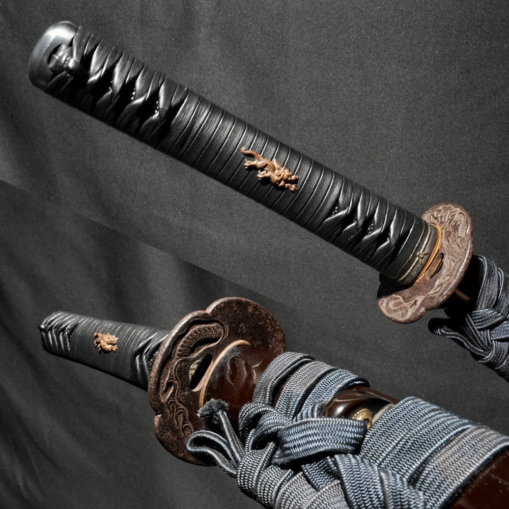 Japanese Sword Katana Koshirae Inshū-jū Fujiwara no Kanesaki 24.56 in NBTHK9