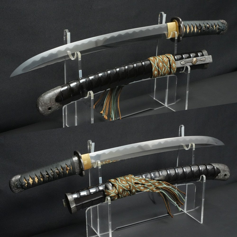 Japanese Sword Antique Wakizashi Koshirae Mumei Unsigned 13.62 in From Japan2