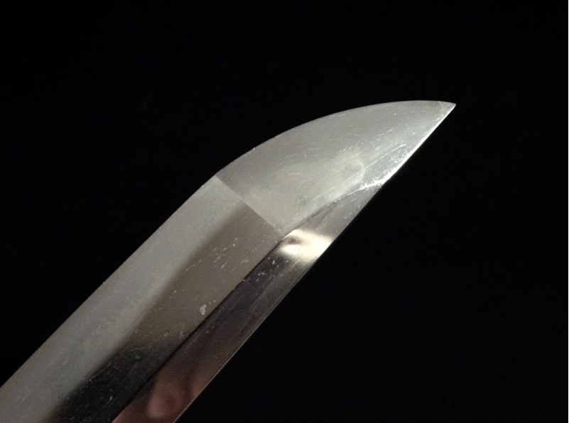 Japanese Sword Tanto Shirasaya Watanabe Wakasa no Kami Fujiwara Masakazu 11.25in6