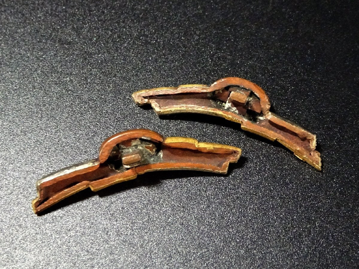 Menuki Japanese Accessory "Fukuju noshi" 1.57 in3