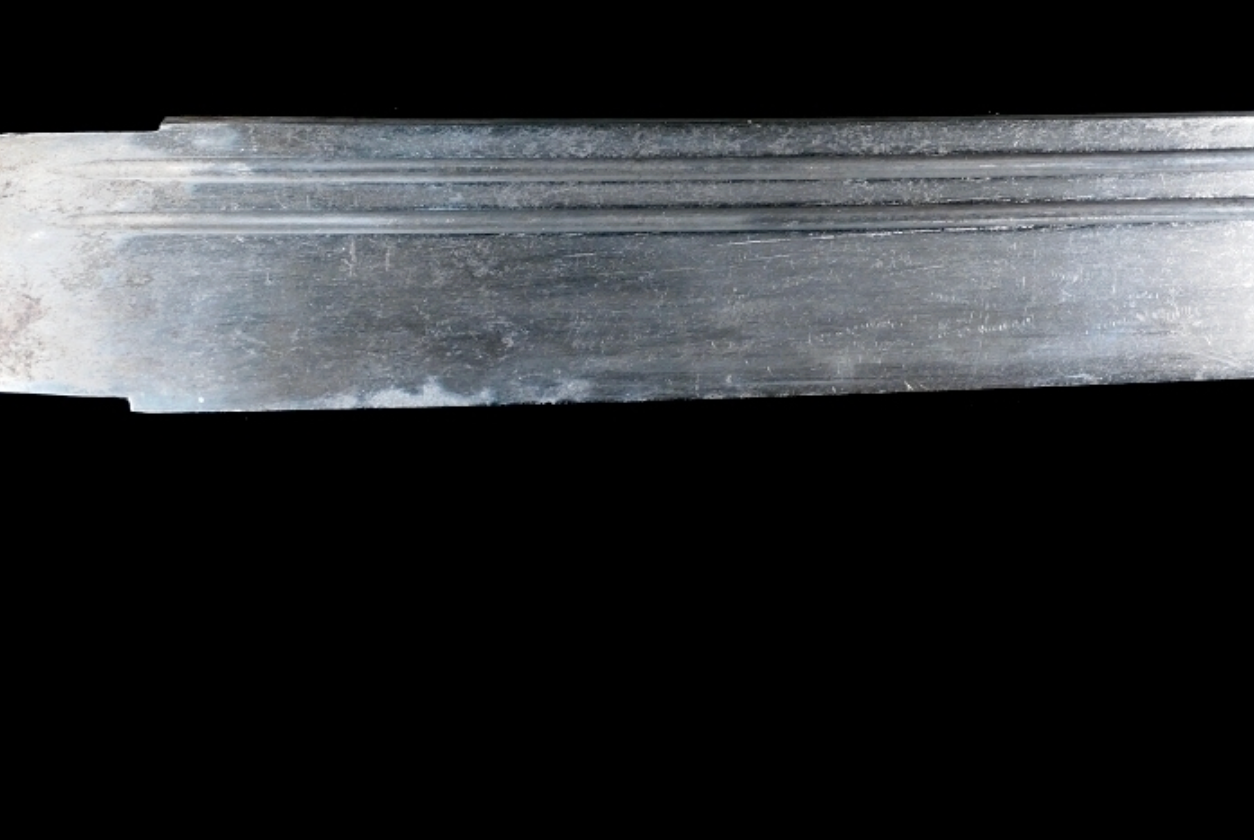 Japanese Katana Unsigned Mumei Tsuba-Tōryūsai Wakizashi Koshirae 12.63 in8