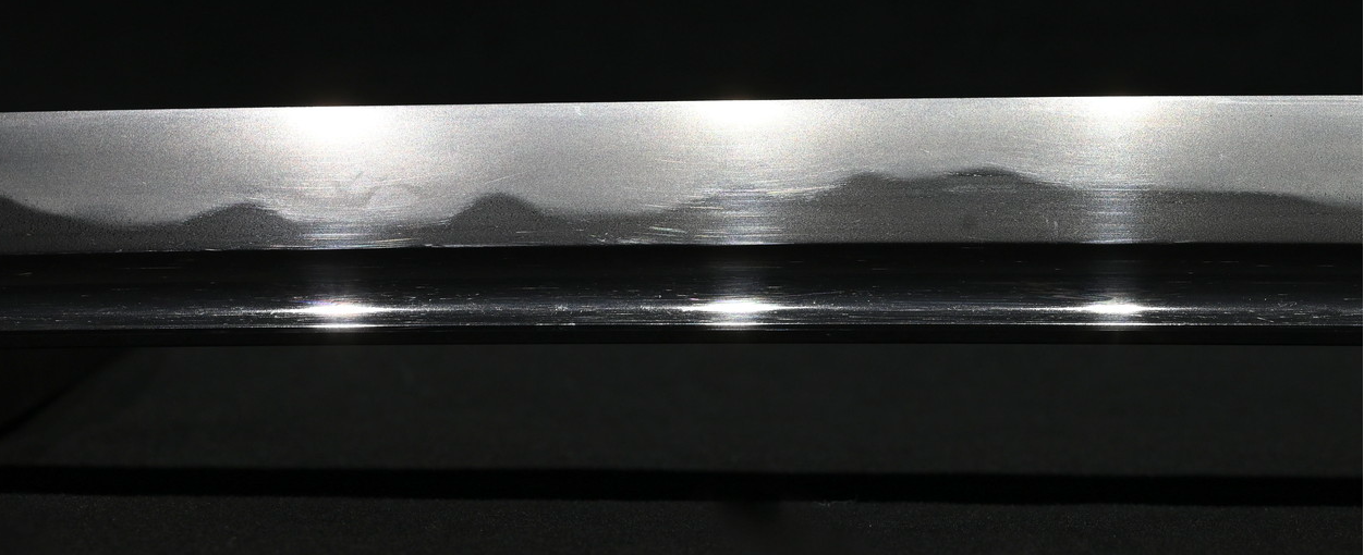 Japanese Katana Sword Shirasaya "heianjo okishiba minamoto nobushige" 29.21 in10