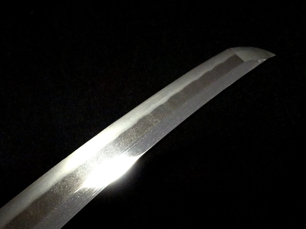 Japanese Samurai Sword Antique Wakizashi Shirasaya "Fujiwara Munetsugu" 17.79 in10