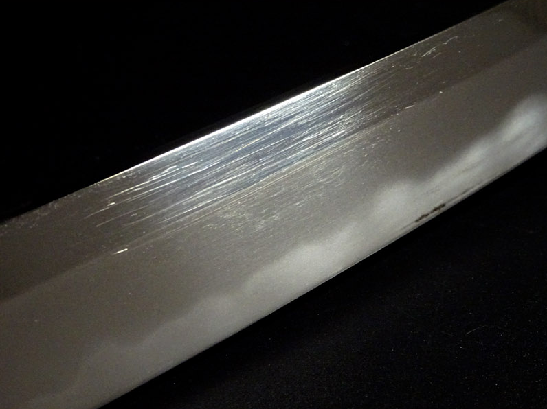 Japanese Sword Antique Echizennokami Sukehiro Wakizashi Shirasaya 18.66in Katana8