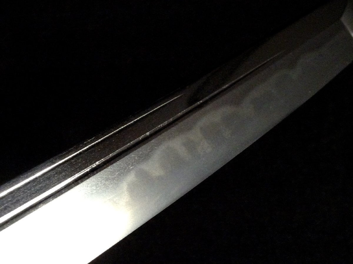 Japanese Sword Antique "Kawachi no kami Kunisuke" Wakizashi Shirasaya Katana3