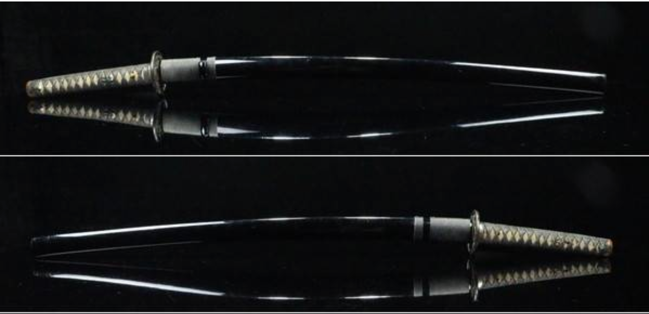 Japanese Katana "Seki-jū Mōri Kunimoto saku" Koshirae 26.24 in2