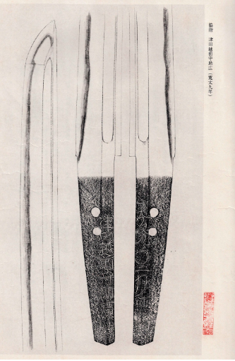 Japanese  Wakizashi  Shirasaya Tsuda Etizennokami Sukehiro 21.59 in from Japan10