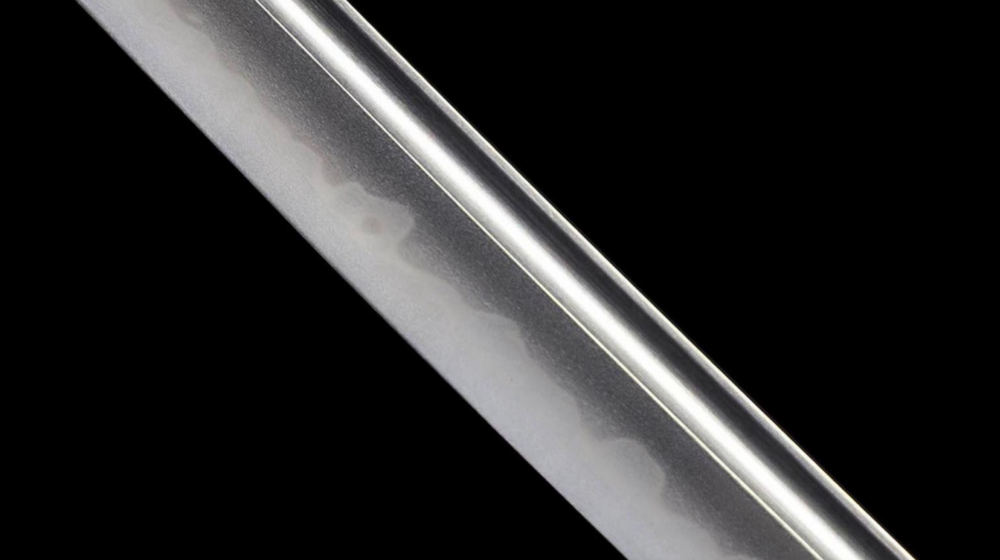 Japanese Sword Antique "Shirō Kunimitsu of Komiya" Katana Shirasaya 28.62 in10