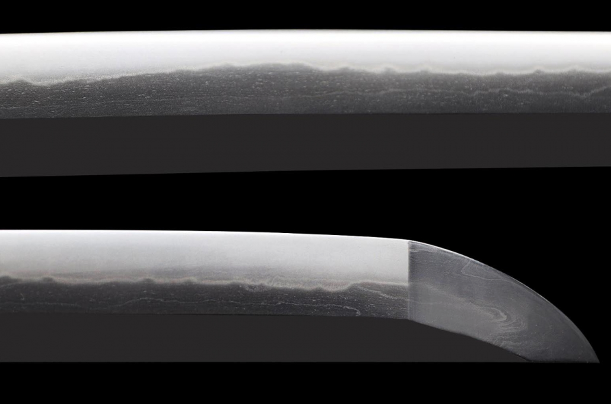 Japanese Antique Katana "Echizen no kami Sukehiro" Shirasaya 29.64 in From Japan9