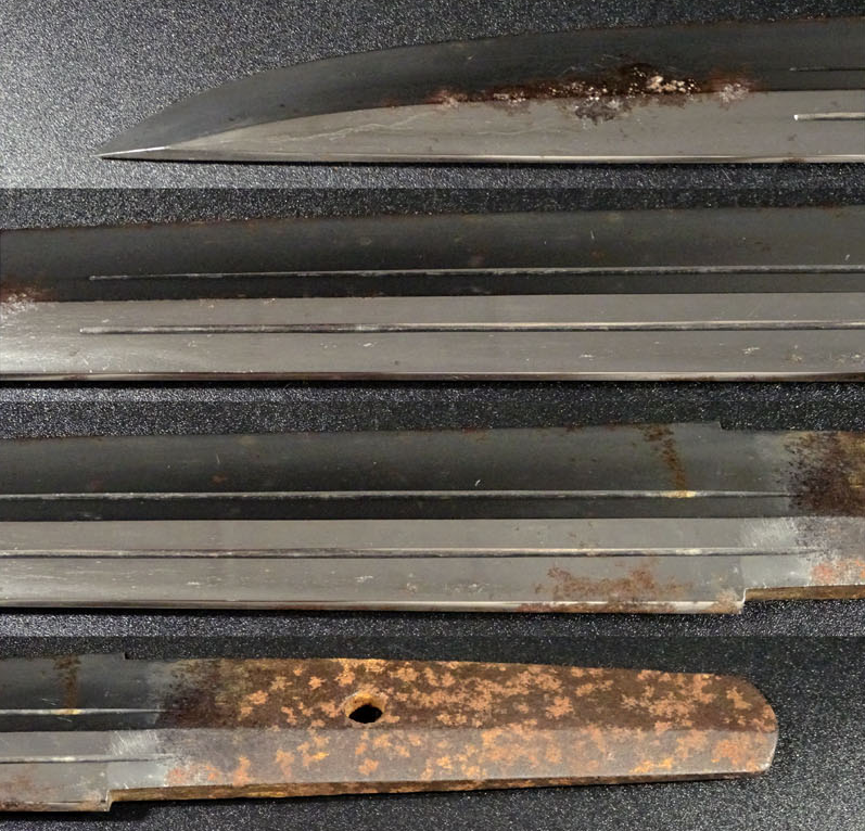 Japanese Katana Antique "Hizen koku Ju Tadanori" Tanto Koshirae 8.26 in3