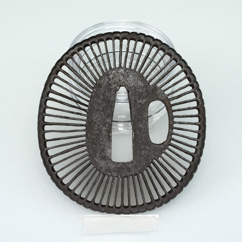 NBTHK Tsuba Japanese Accessory "Saotome" 2.84 in3