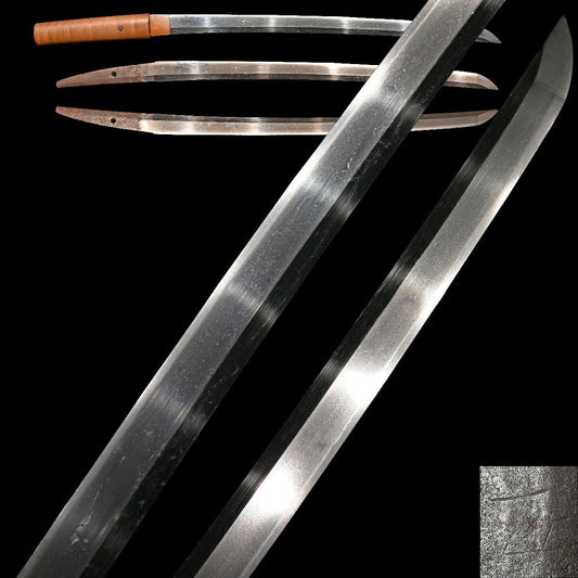 Japanese Wakizashi Sword Shirasaya ”Samonji” 17.83 in0