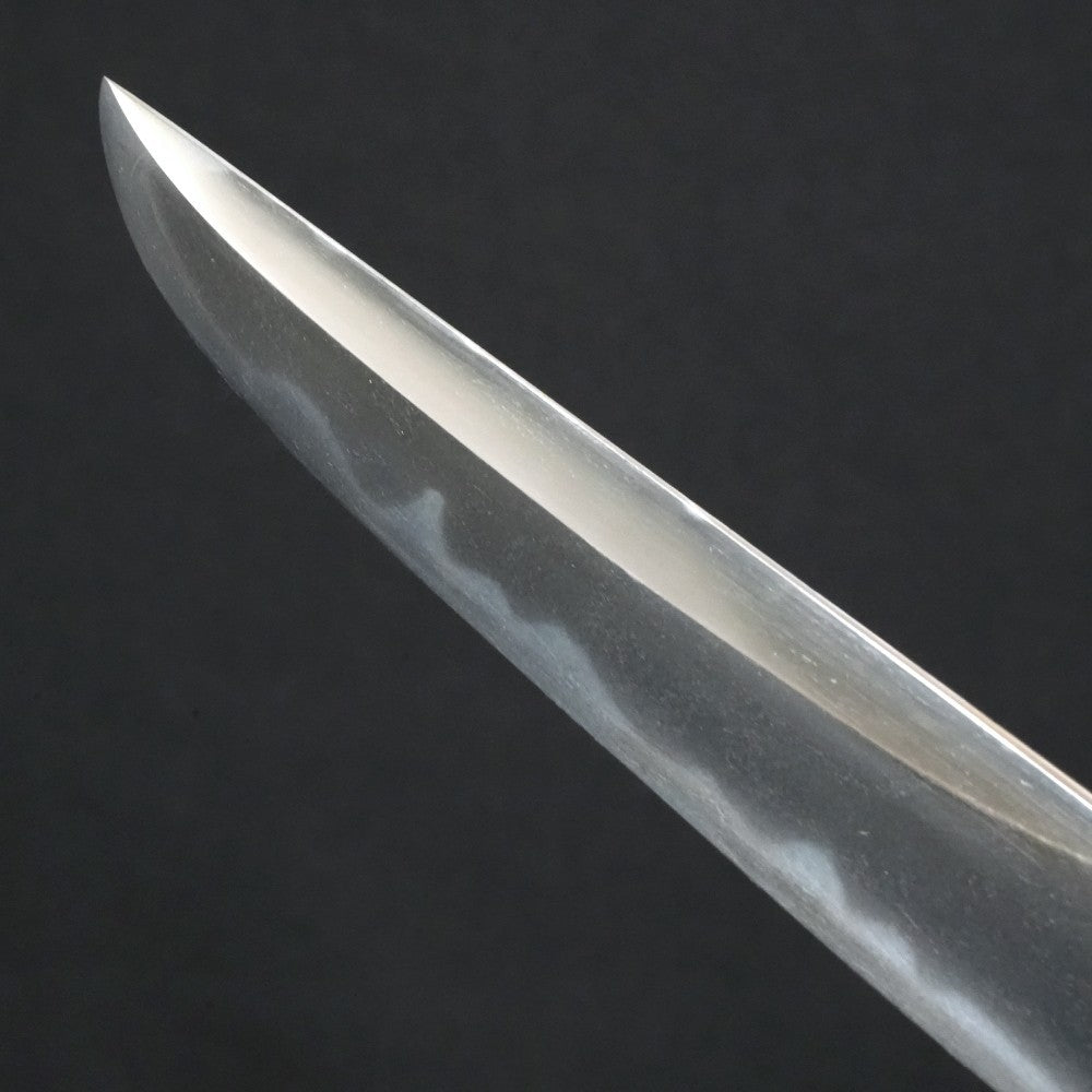 Japanese Sword Antique Unsigned (Kuwanajū Hirofusa) Tanto Shirasaya 8.14 in4