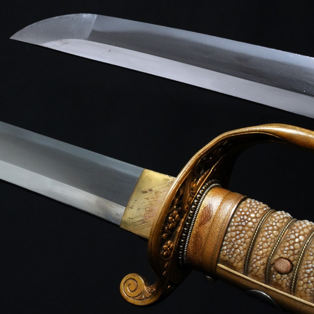 Japanese Saber-Style Koshirae Antique Unsigned 25.07in from Japan Katana Samurai3