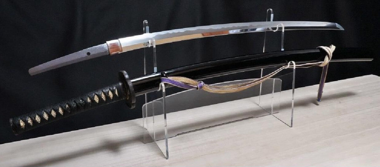 Japanese Sword Katana "Shoji Jirotaro Naokatsu" 25.18 in Koshirae NBTHK From JPN3