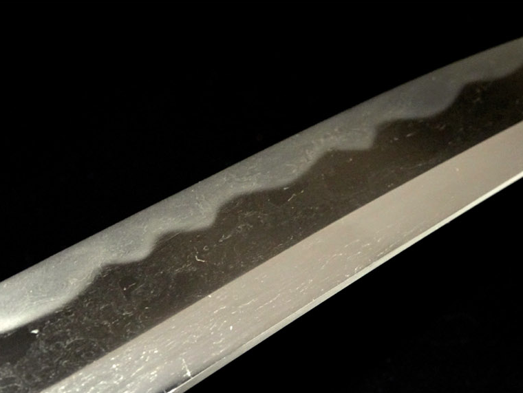 Japanese Samurai Sword Antique Shirasaya Katana"Bishuosafune Nagamitsu" 15.03 in13