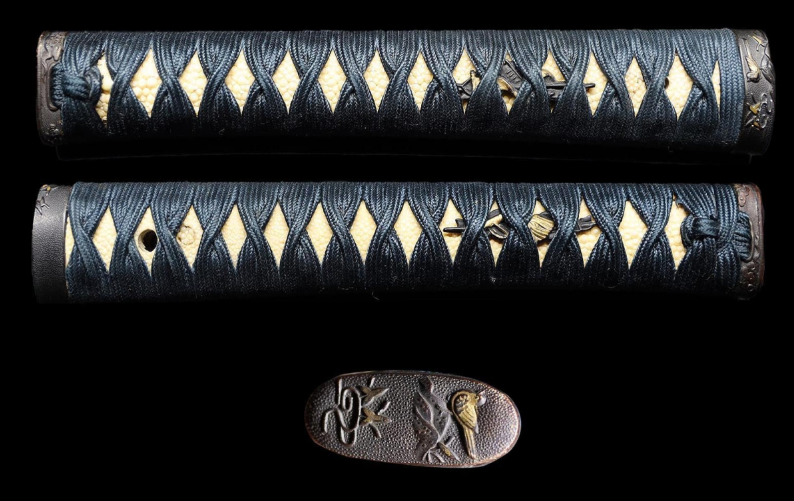 Japanese Antique Sword Katana Koshirae Hizen no kuni Tadayoshi 28.29 in From JPN15