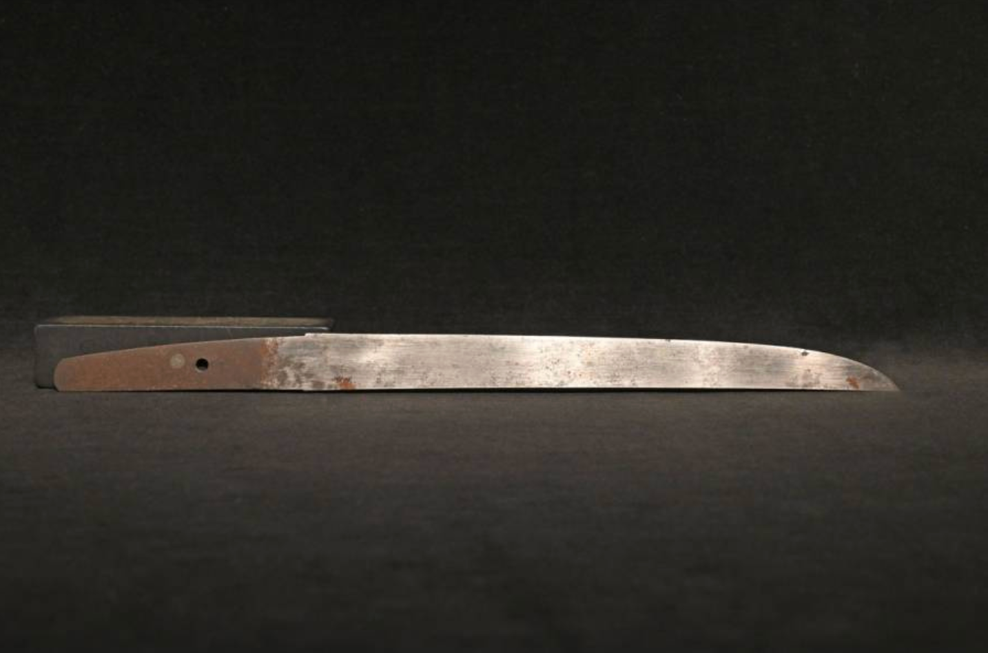 Japanese Sword  Antique Tanto Unsigned "Zaimei Unryū-zu Tsuba" 10.86 in9