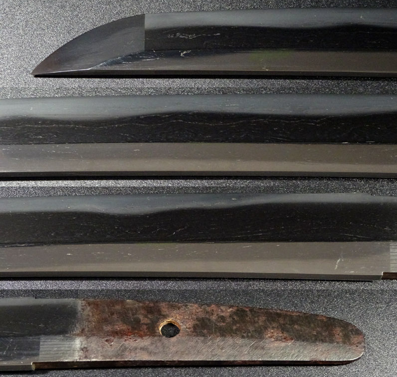 Japanese Sword Tanto Shirasaya Watanabe Wakasa no Kami Fujiwara Masakazu 11.25in5
