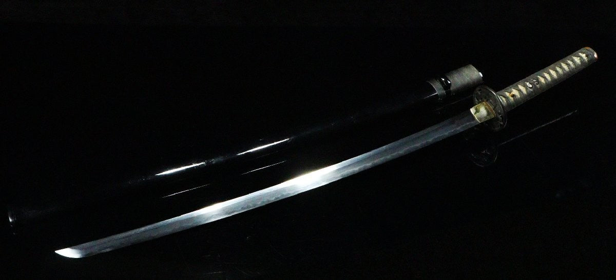 Japanese Katana "Seki-jū Mōri Kunimoto saku" Koshirae 26.24 in3