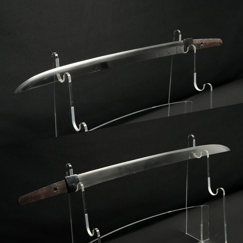 Antique Japanese Sword Wakizashi "Kaifu Ujiyoshi" 17.44 in Shirasaya Edo NBTHK4