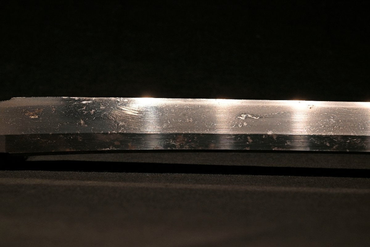 Japanese Wakizashi Sword Shirasaya ”Samonji” 17.83 in4