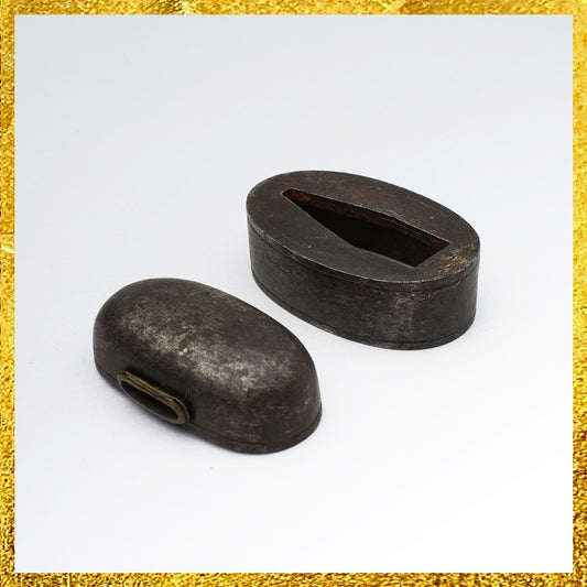 Futigashira Japanese Sword Accessory ”Plain color” 1.53 in0