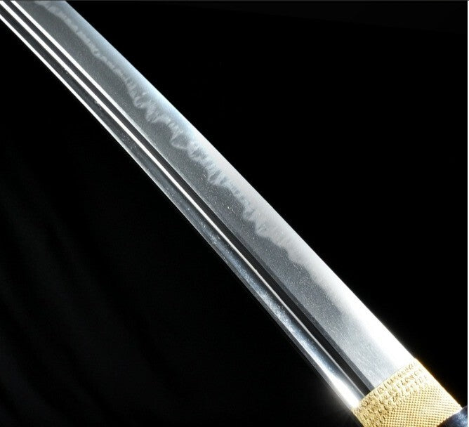 Dated 1702 Japanese Antique Chikyu Tsunemitsu Nyūdō Shirasaya 27.44 Katana NBTHK6