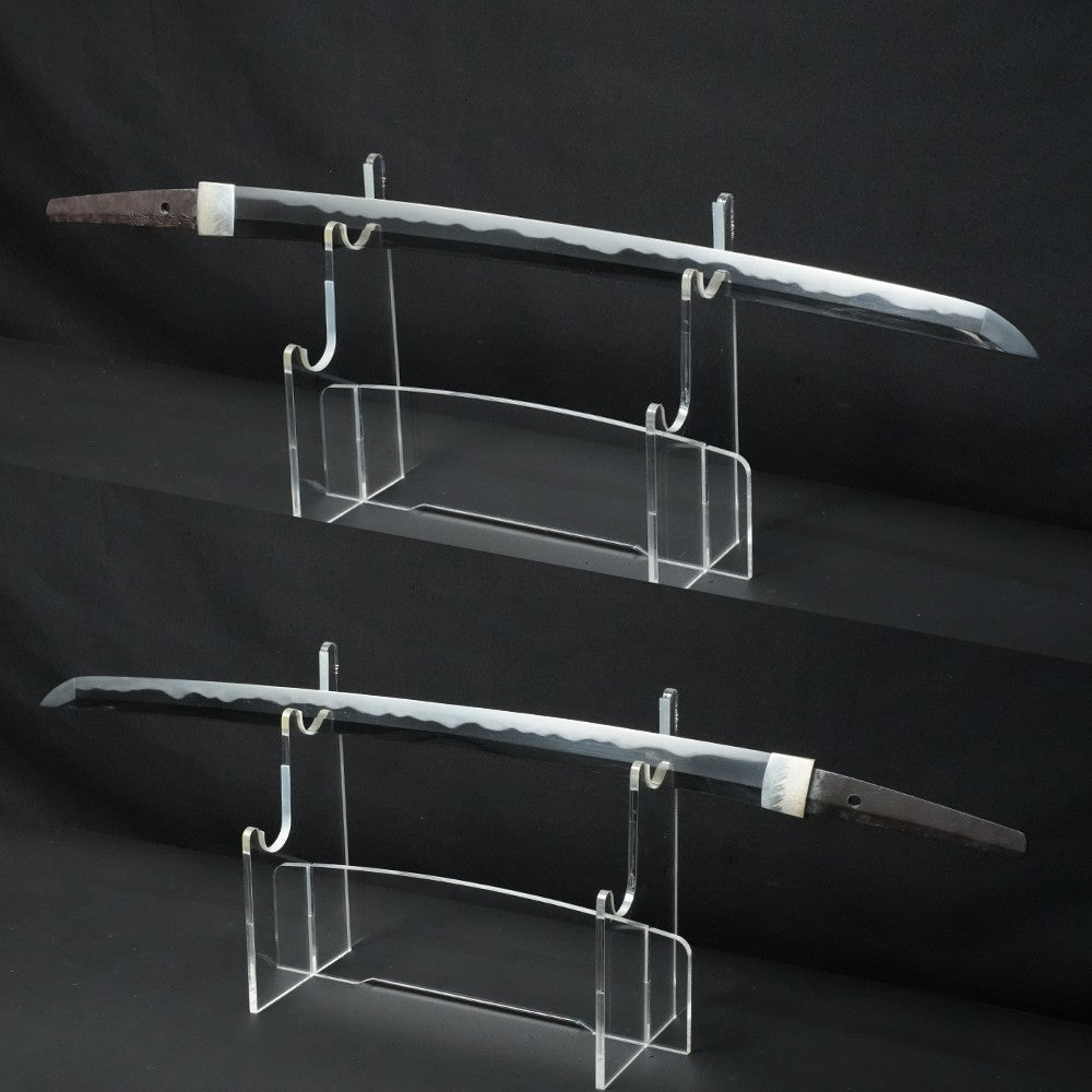 Japanese Sword "Hizen no kuni Hiroyuki" Wakizashi Sirasaya 19.52 in From Japan2