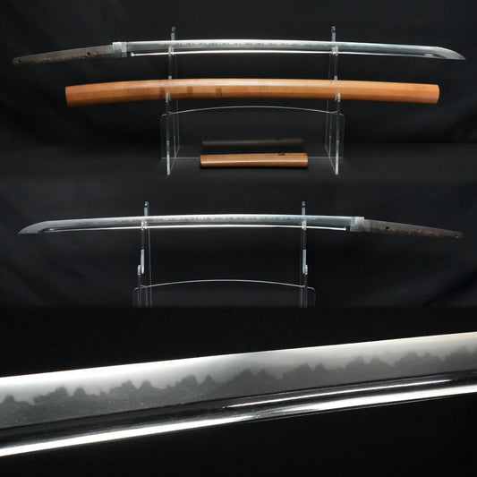 Japanese Sword Katana Sato Ichigen Yasasada Bitchu Province, Keio 2 (1866) NBTHK0