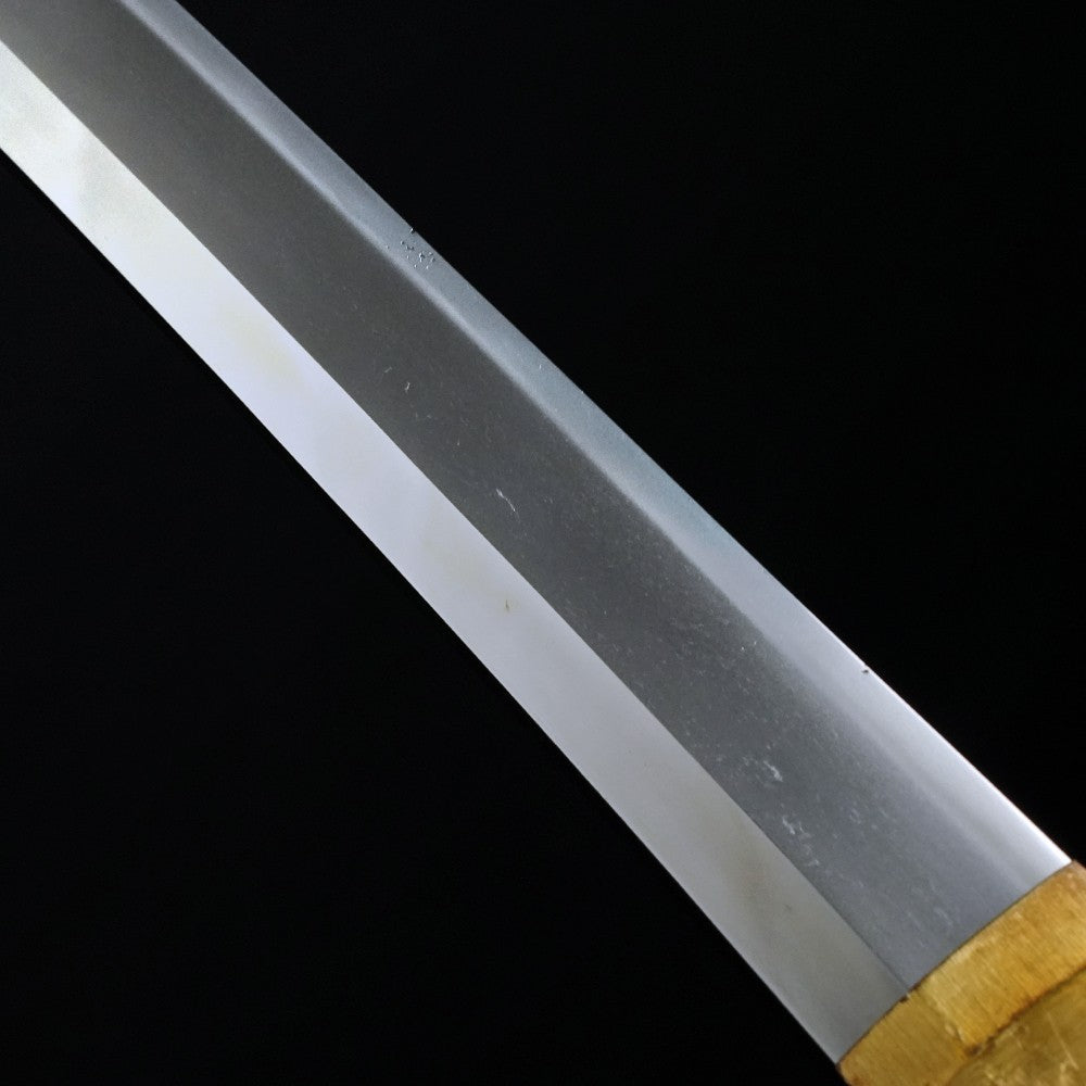 Japanese Sword Wakizashi Shirasaya Geishū-jū Fujiwara Fuyuhiro 21.14 in NBTHK8