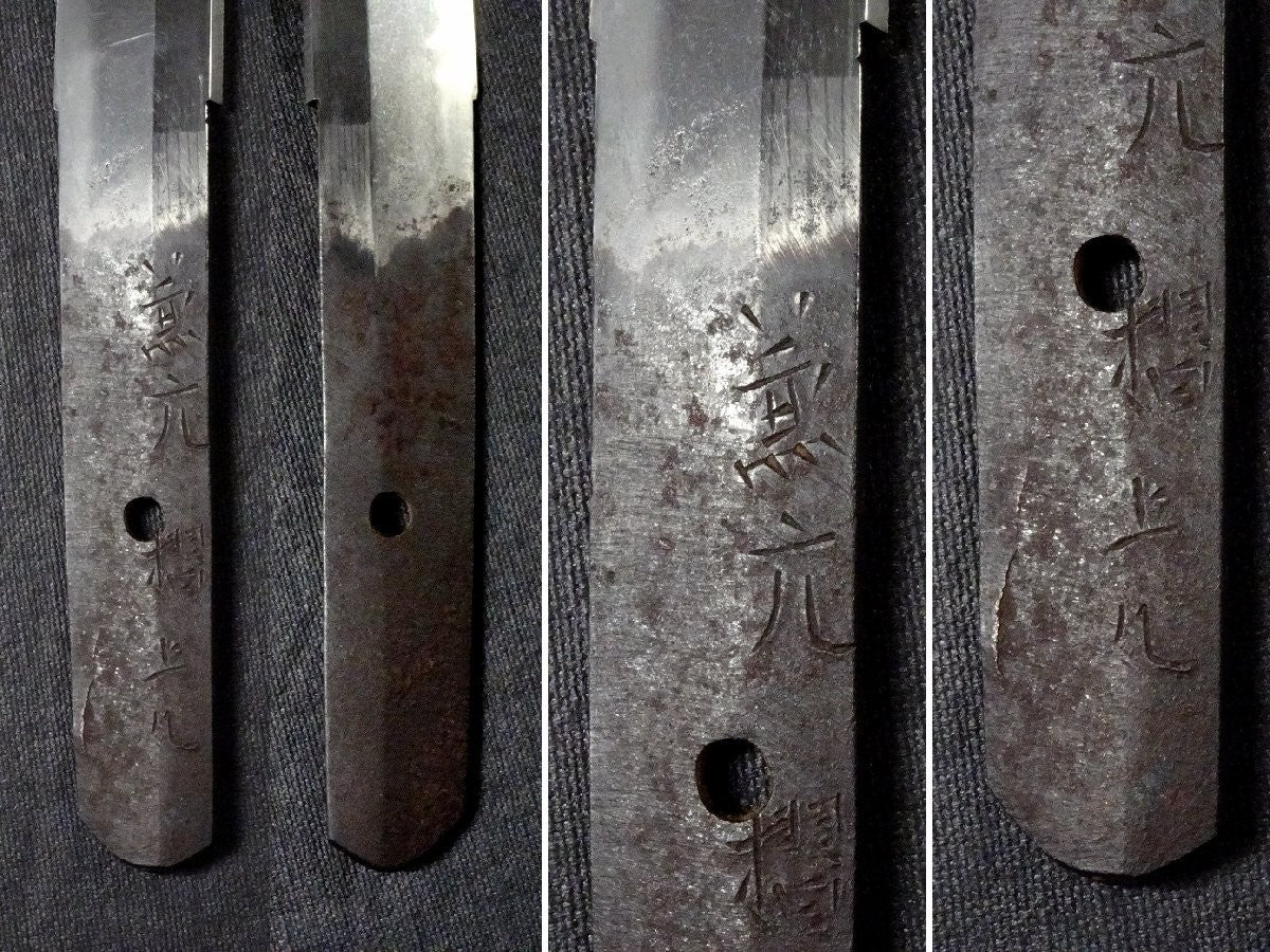 Japanese Sword “Kanemoto, tang shortened (suriage) Wakizashi Katana Shirasaya10