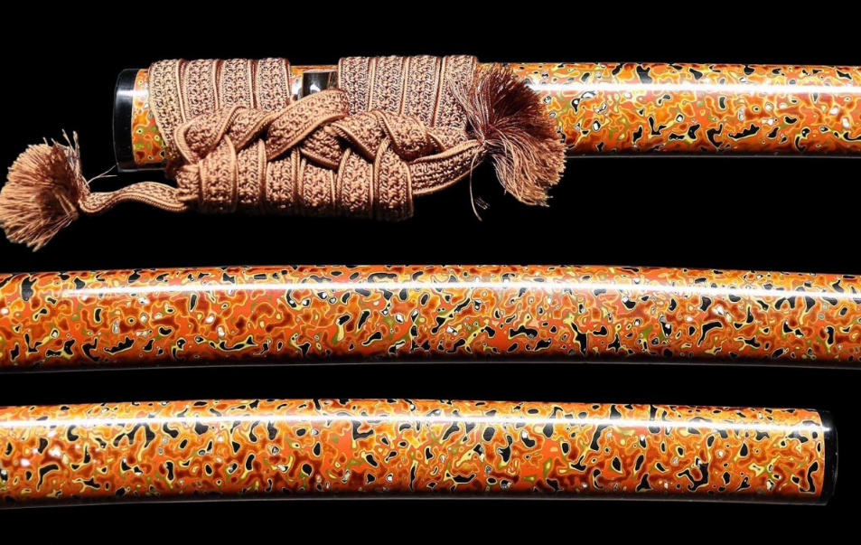 Japanese Sword Katana Kosirae Hōki no kuni Yonago-jū Kobayashi Yoshinaga 28.14in11