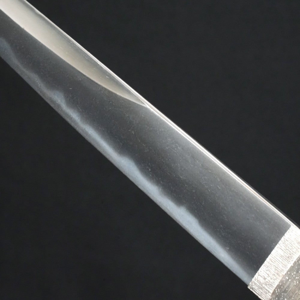 Japanese Sword Antique Unsigned (Kuwanajū Hirofusa) Tanto Shirasaya 8.14 in7