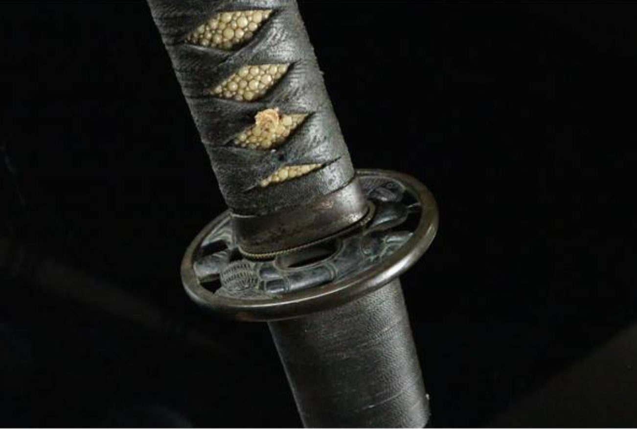 Japanese Katana "Seki-jū Mōri Kunimoto saku" Koshirae 26.24 in5