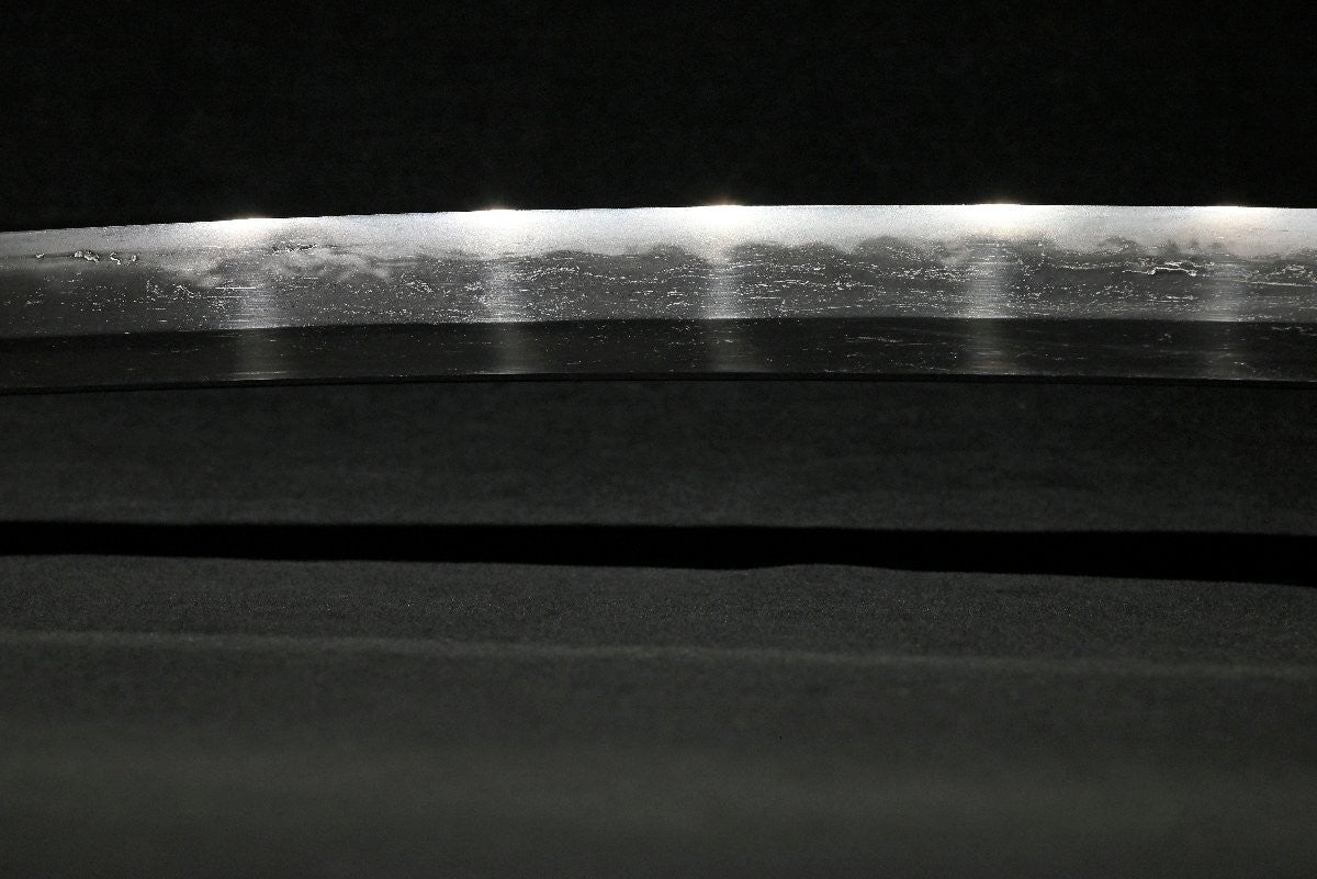 Japanese Sword Antique Katana Shirasaya "Bishū Osafune Norimitsu" 25.78 in6