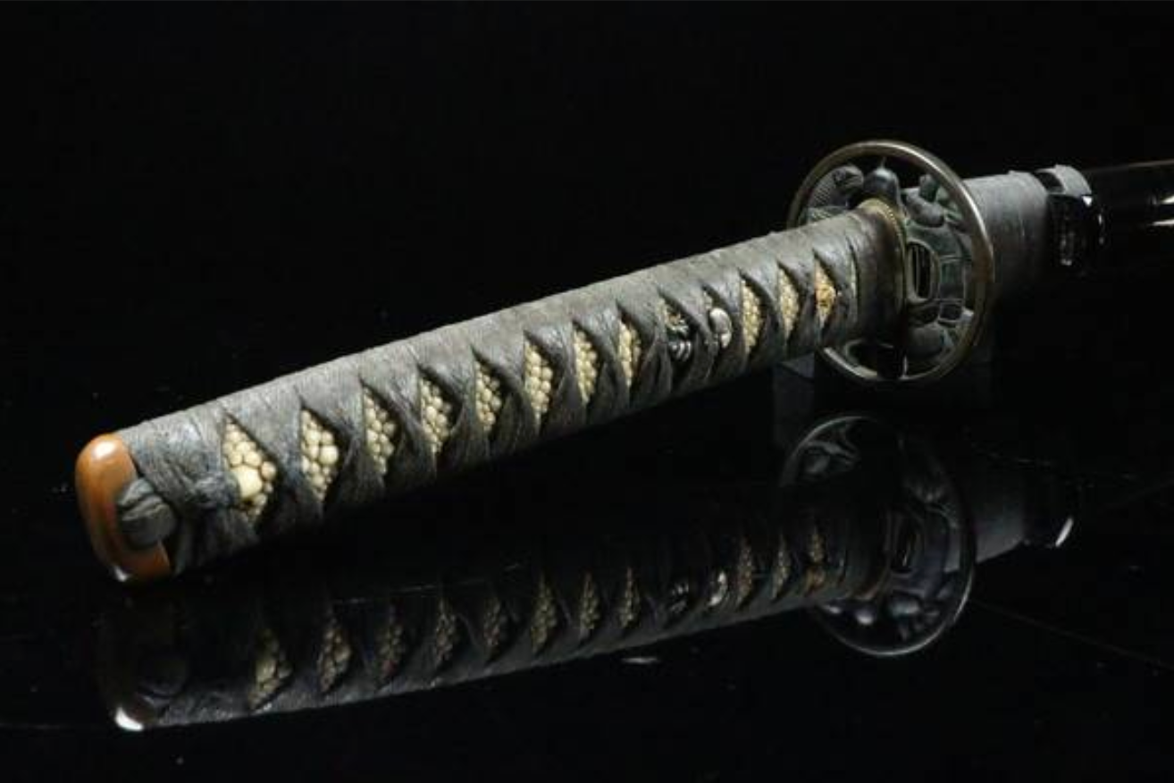 Japanese Katana "Seki-jū Mōri Kunimoto saku" Koshirae 26.24 in7
