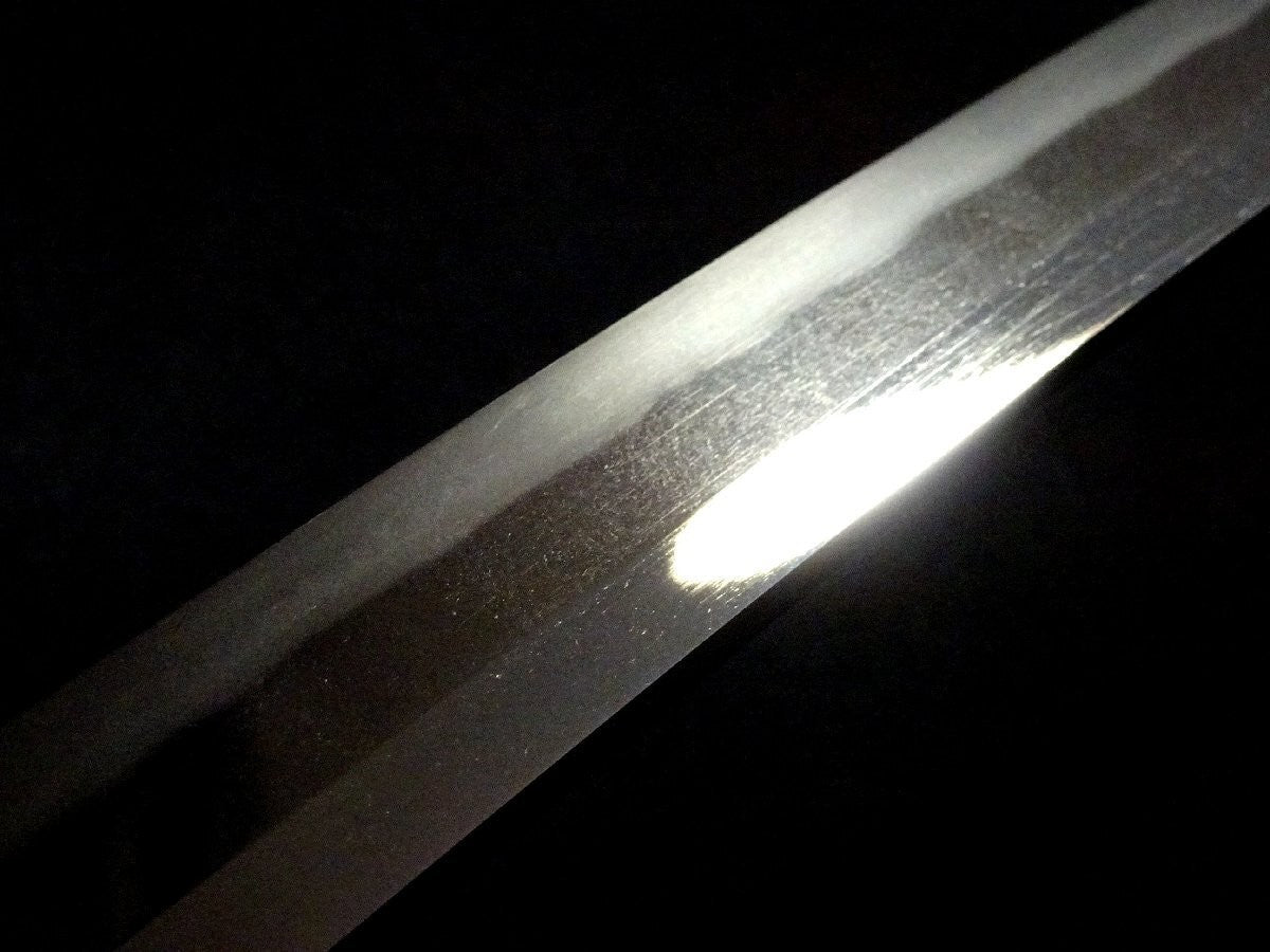Japanese Samurai Sword Antique Wakizashi Shirasaya "Fujiwara Munetsugu" 17.79 in11