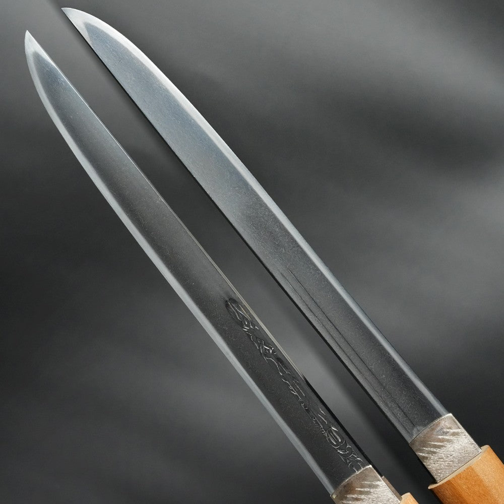 Japanese Samurai Sword Antique  Wakizashi  Naminohira Hisanobu  12.32in  NBTHK3