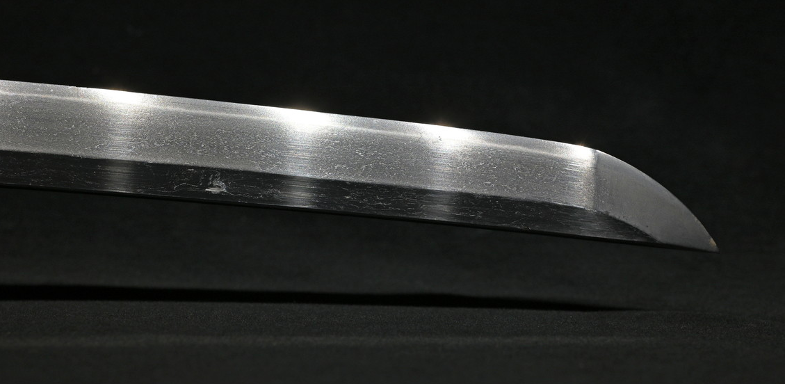 Japanese Wakizashi Sword Shirasaya ”Samonji” 17.83 in11