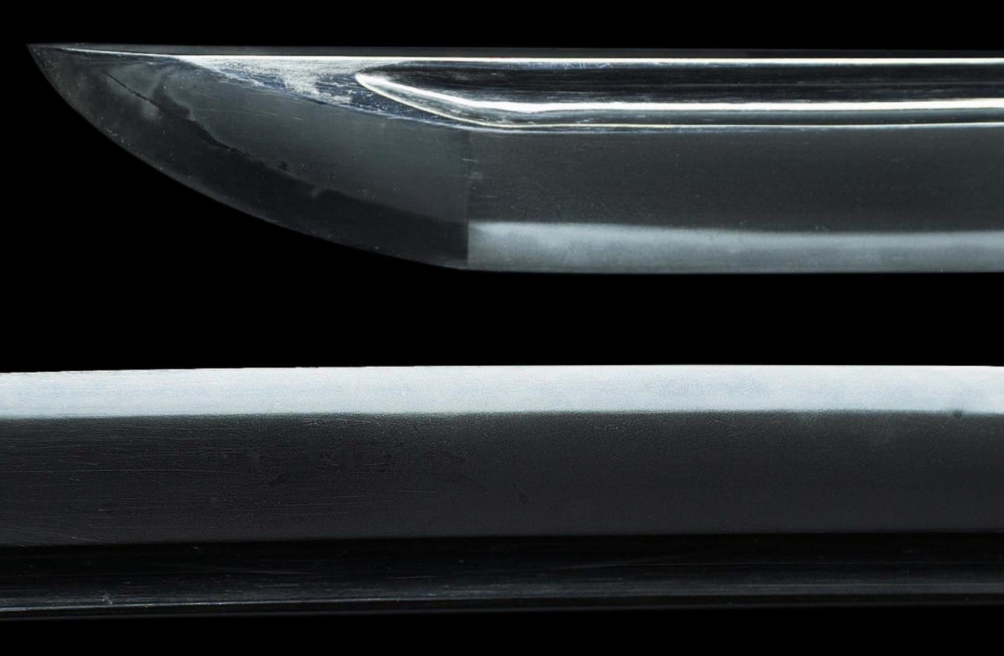 Japanese Antique Katana Sword Shirasaya Fujiwara Tadahiro, Omi Daijo of Hizen4