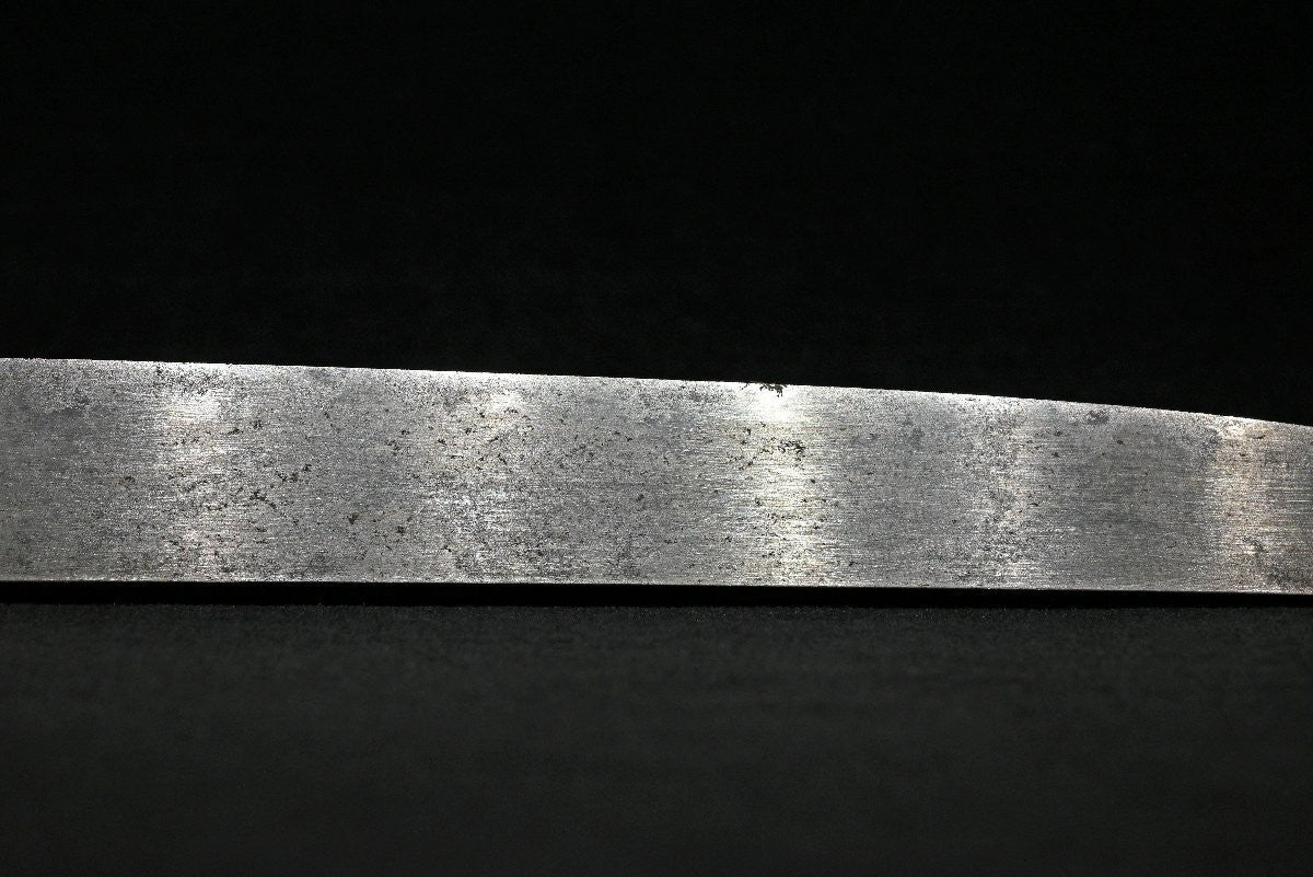 Japanese Sword  Antique Tanto Unsigned "Zaimei Unryū-zu Tsuba" 10.86 in4