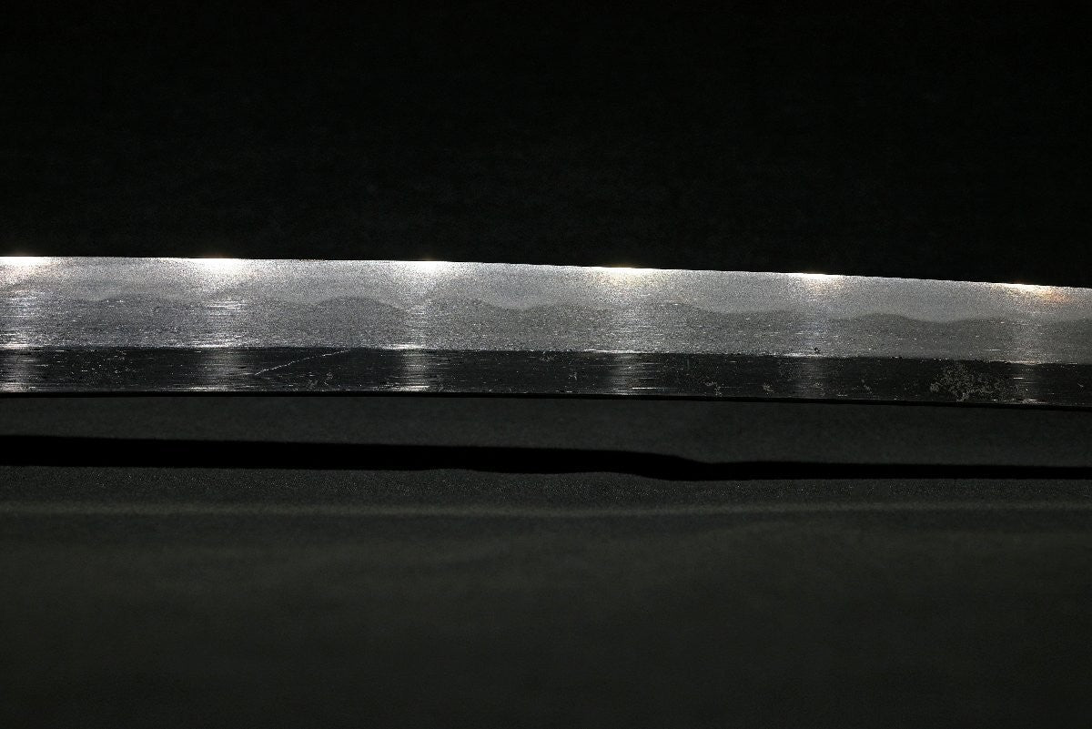 Japanese Katana Sword Shirasaya "Tanba no kami Yoshimichi" 26.85 in2