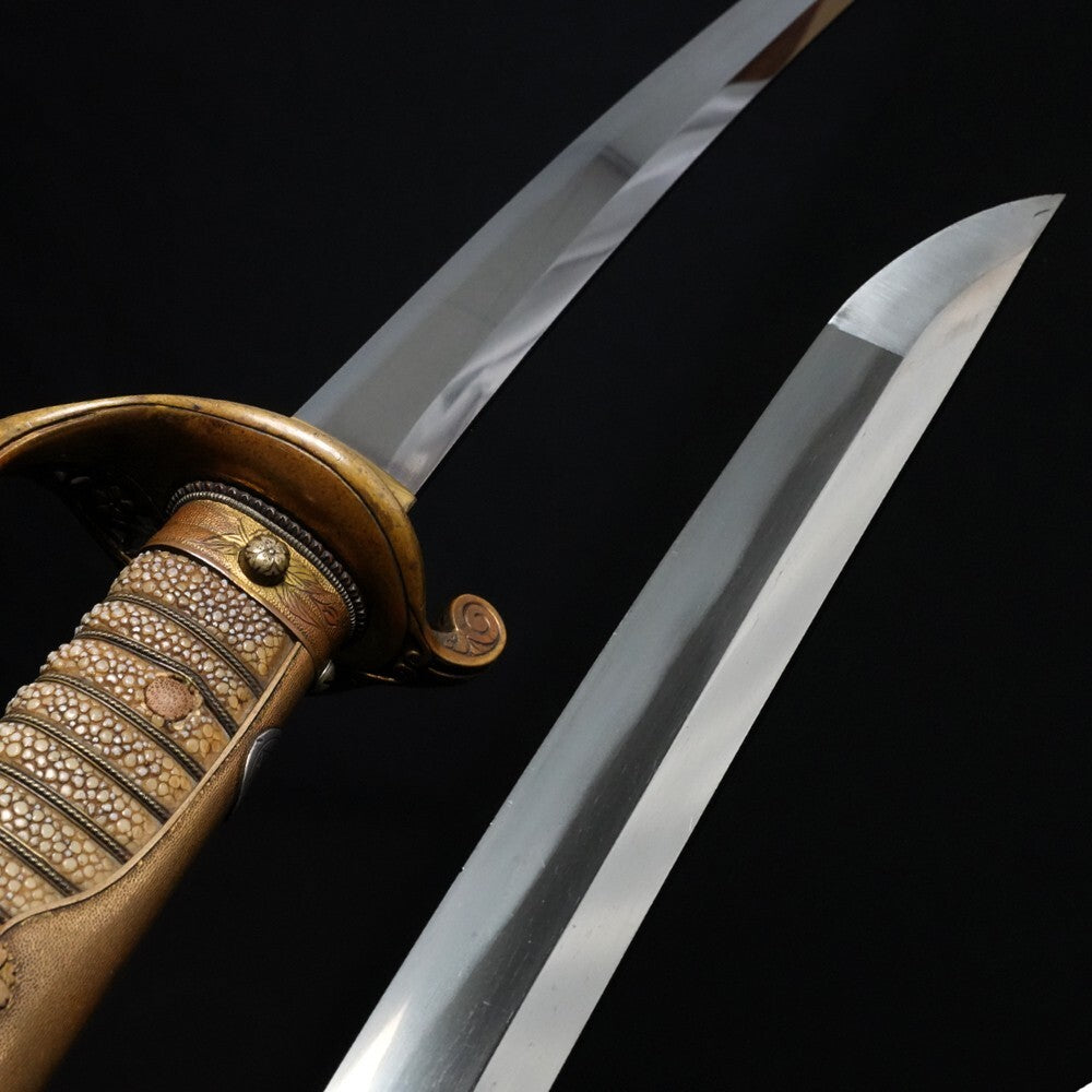 Japanese Saber-Style Koshirae Antique Unsigned 25.07in from Japan Katana Samurai2