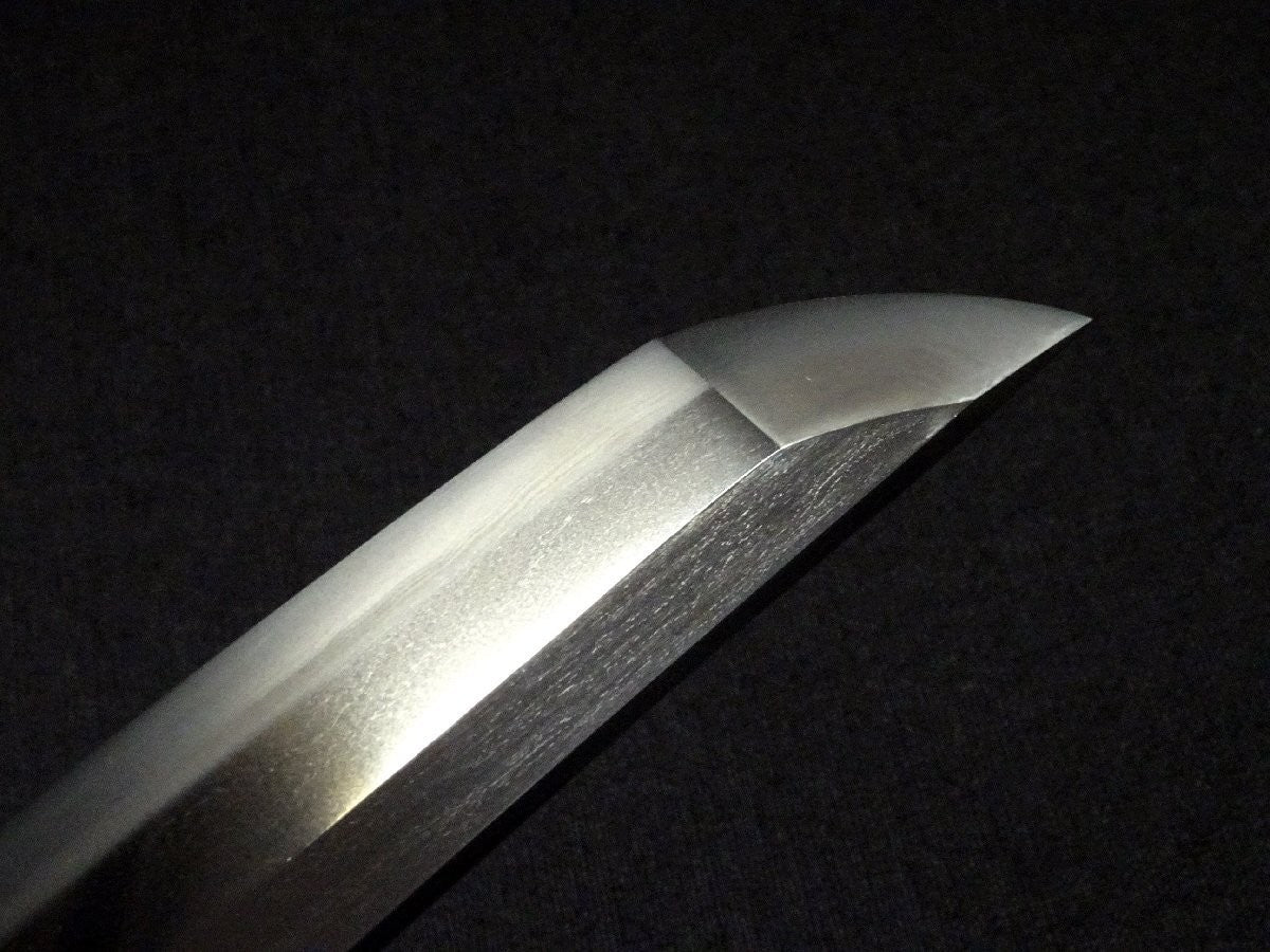 Japanese Sword "Minamoto Moritaka and Morichika" Katana Shirasaya 25.05 in4
