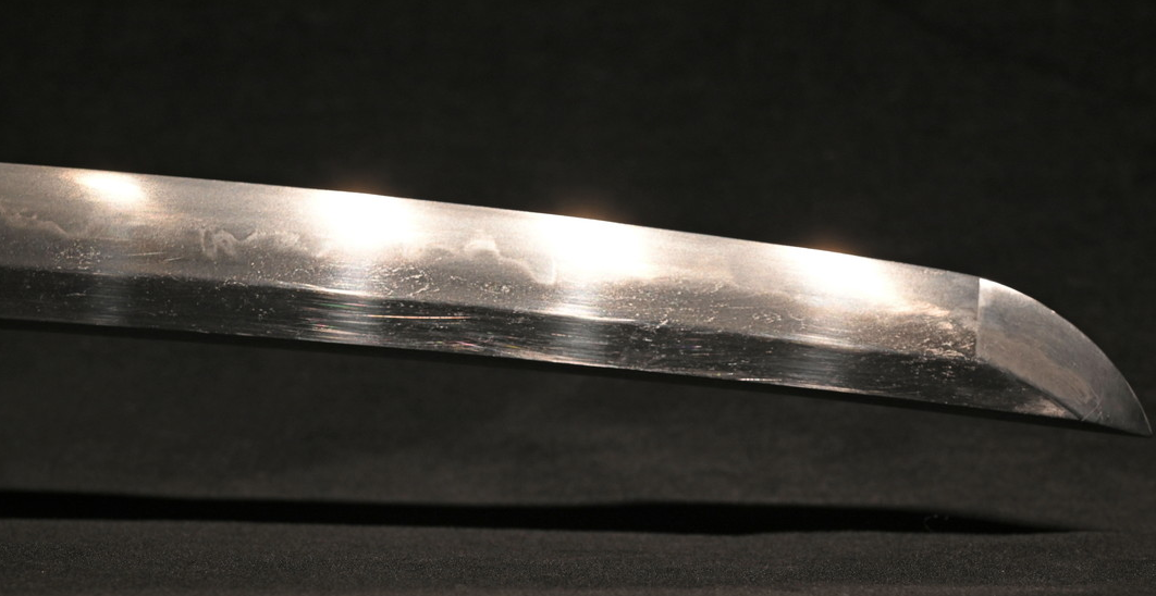 Japanese Wakizashi Sword Shirasaya Mumei 17.87 in10