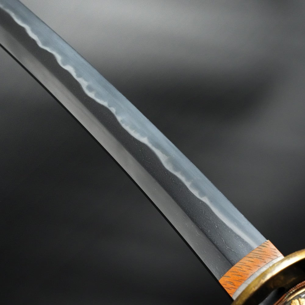 Japanese Samurai Sword Antique  Wakizashi  Dewa no Kami Sukeshig  20.47 in3