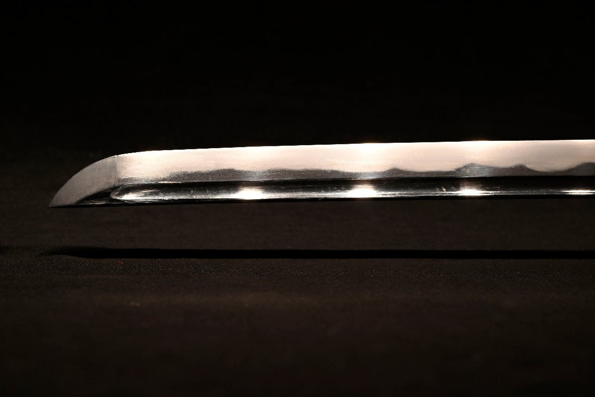 Japanese Katana Sword Shirasaya "heianjo okishiba minamoto nobushige" 29.21 in6